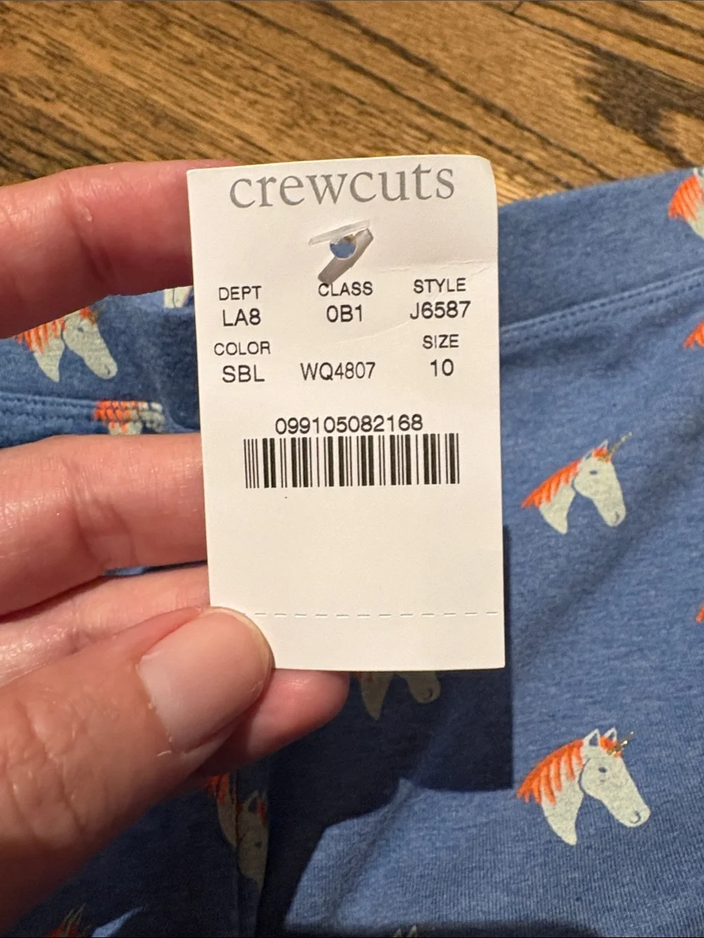 Crewcuts everyday legging in unicorn print